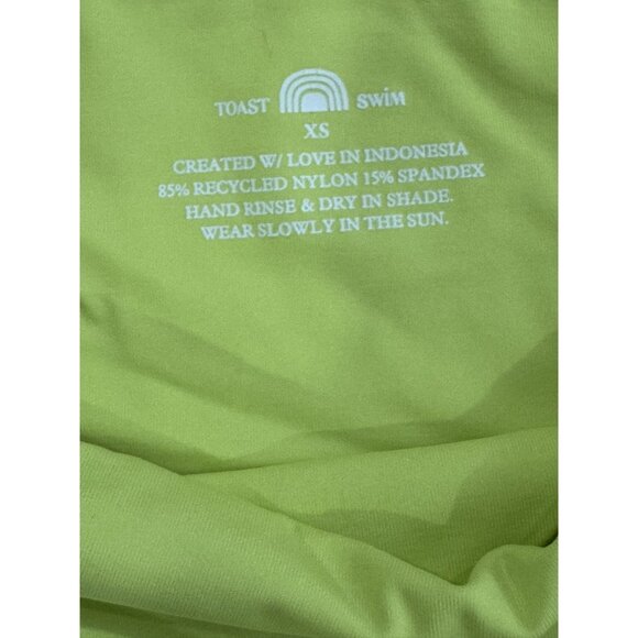 FREE PEOPLE X Toast Swim Women Signature Low Rise Hipster - Bottom DAIQUIRI XS - Picture 3 of 5